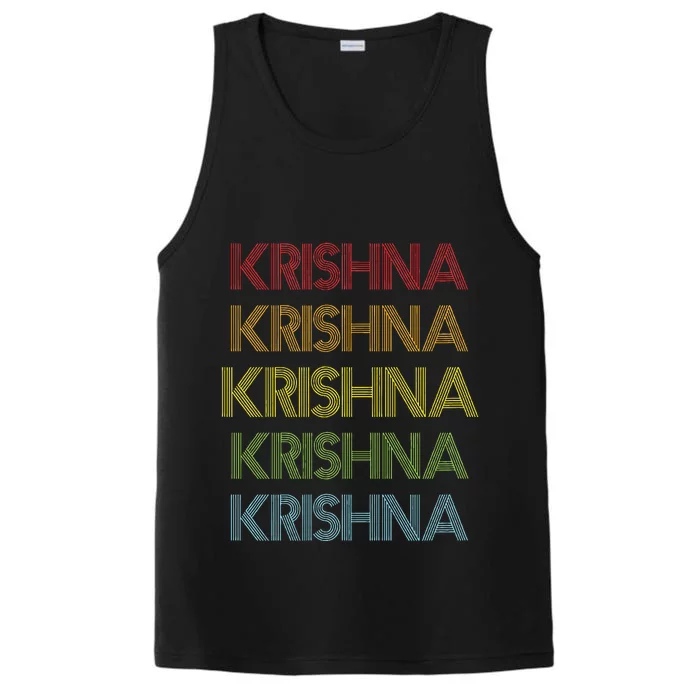 Krishna Name Performance Tank