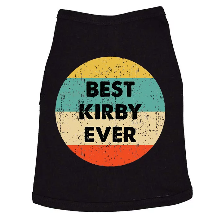 Kirby Name Doggie Tank