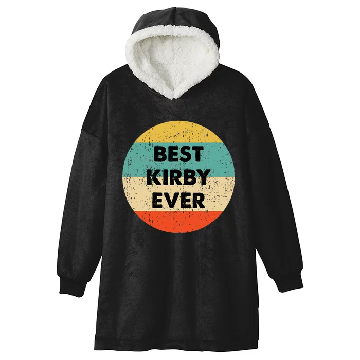 Kirby Name Hooded Wearable Blanket