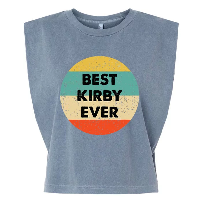 Kirby Name Garment-Dyed Women's Muscle Tee