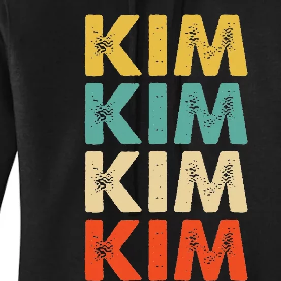 Kim Name Women's Pullover Hoodie