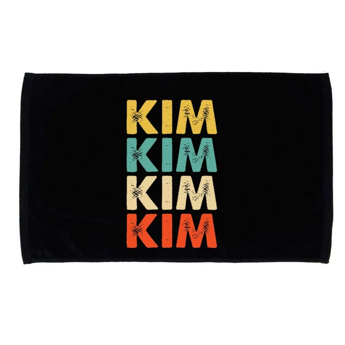 Kim Name Microfiber Hand Towel