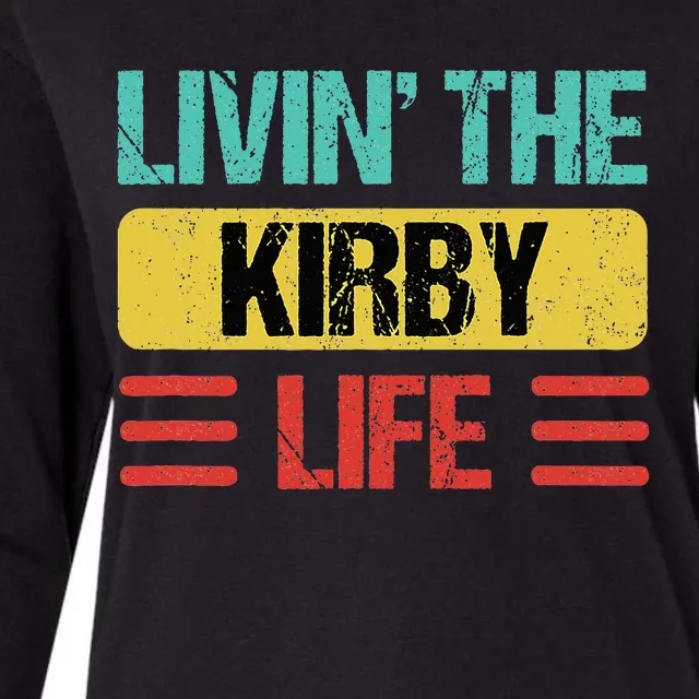 Kirby Name Womens Cotton Relaxed Long Sleeve T-Shirt