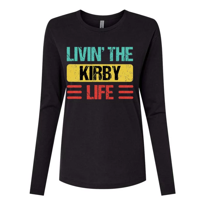 Kirby Name Womens Cotton Relaxed Long Sleeve T-Shirt