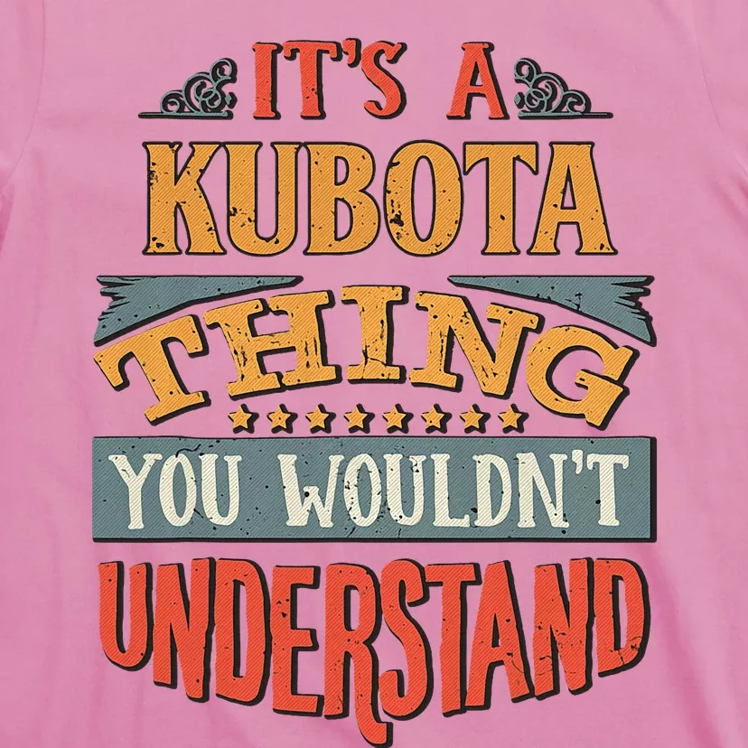 Kubota Name T-Shirt