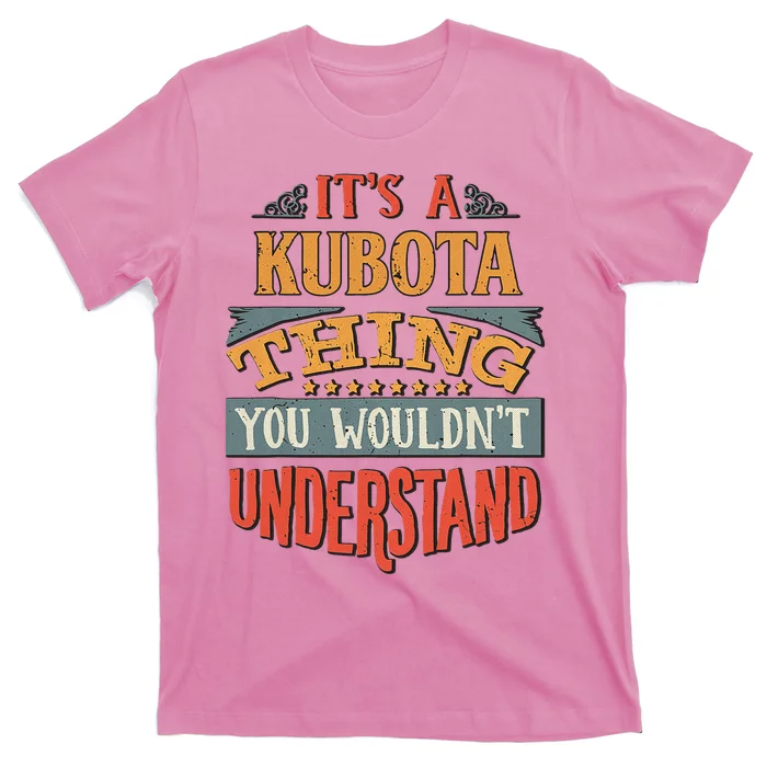 Kubota Name T-Shirt