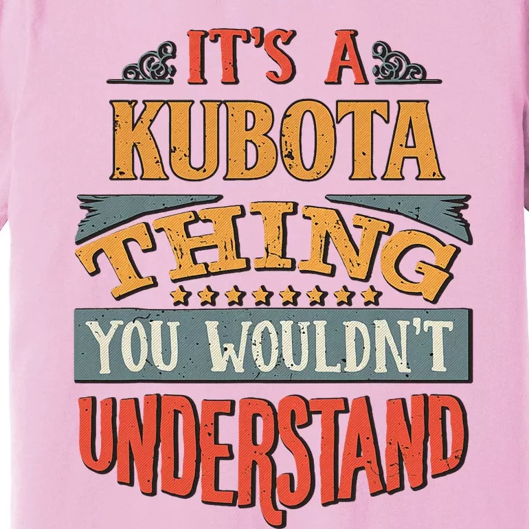 Kubota Name Premium T-Shirt