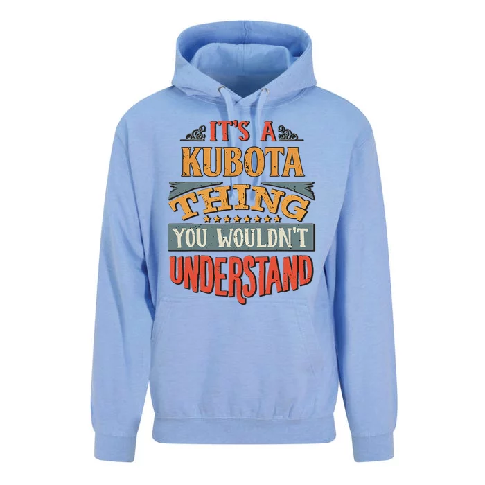 Kubota Name Unisex Surf Hoodie