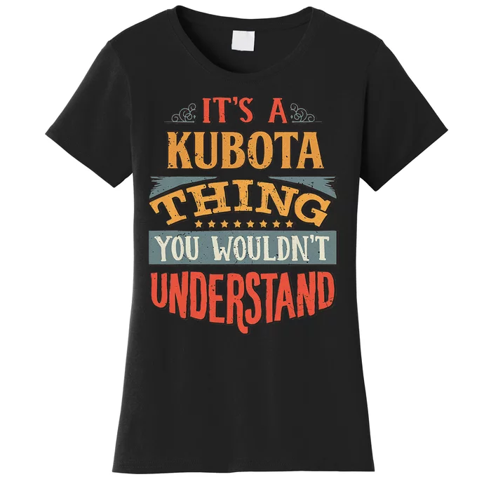 Kubota Name Women's T-Shirt