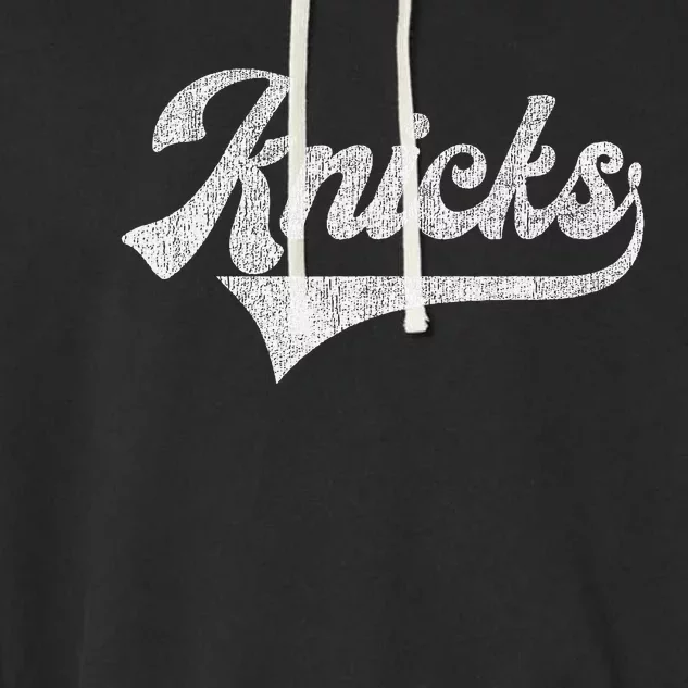 Knicks Name Garment-Dyed Fleece Hoodie