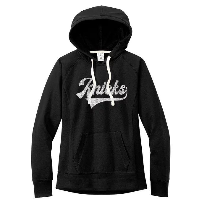 Knicks Name Women's Fleece Hoodie