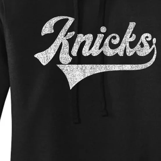 Knicks Name Women's Pullover Hoodie