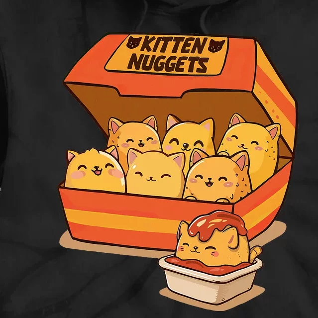 Kitten Nuggets Tie Dye Hoodie