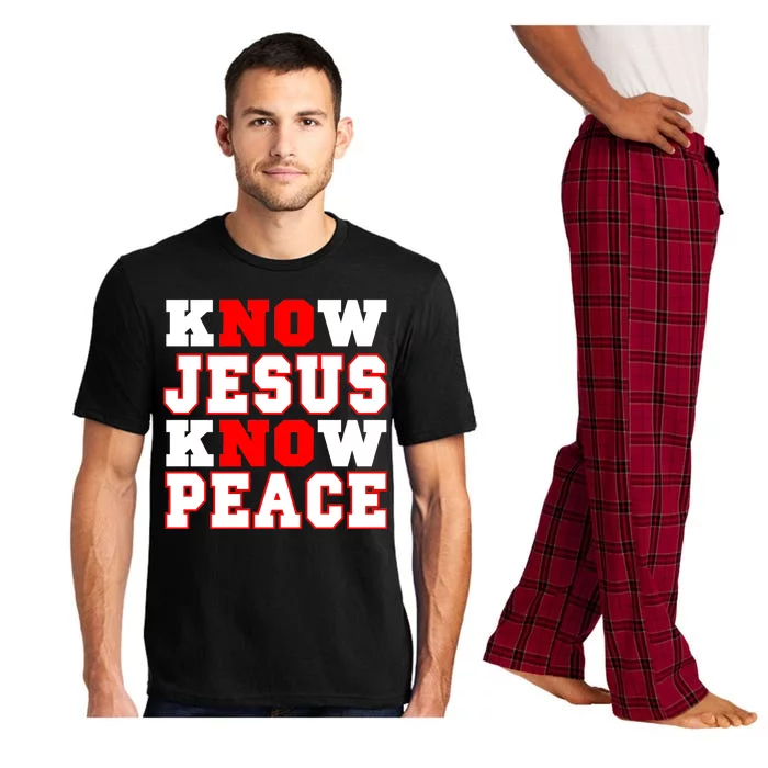 Know Jesus Know Peace Pajama Set