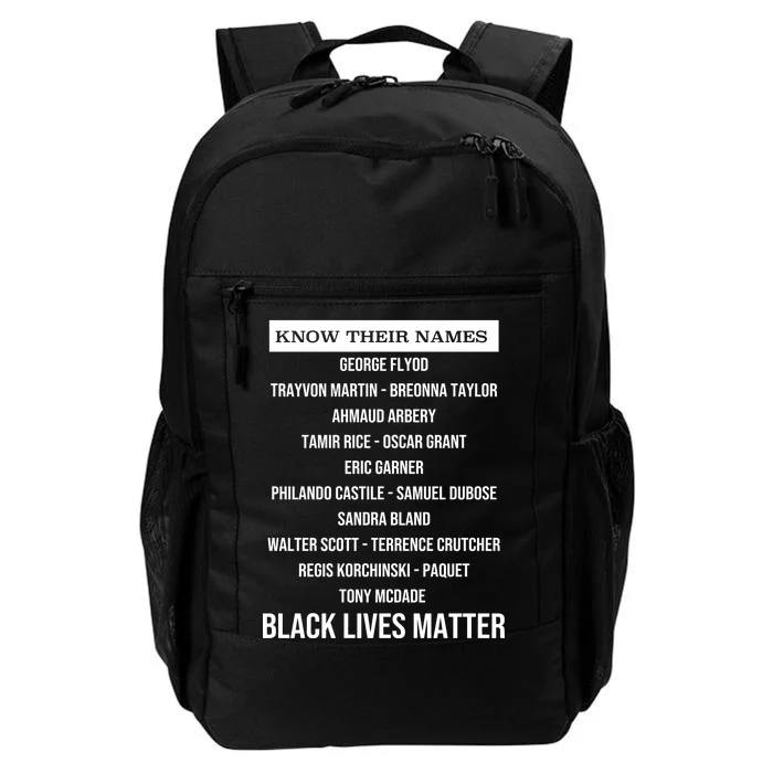 Know Their Names BLM Daily Commute Backpack