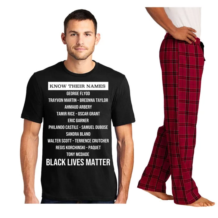 Know Their Names BLM Pajama Set