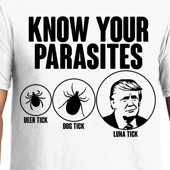 Know Your Parasites Deer Trick Dog Trick Luna Trick Pajama Set