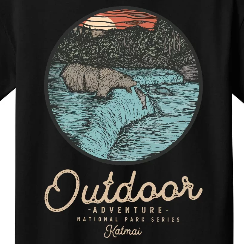 Katmai National Park Kids T-Shirt