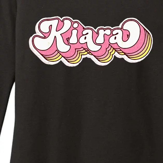 Kiara Name Personalized First Name Surname Womens CVC Long Sleeve Shirt