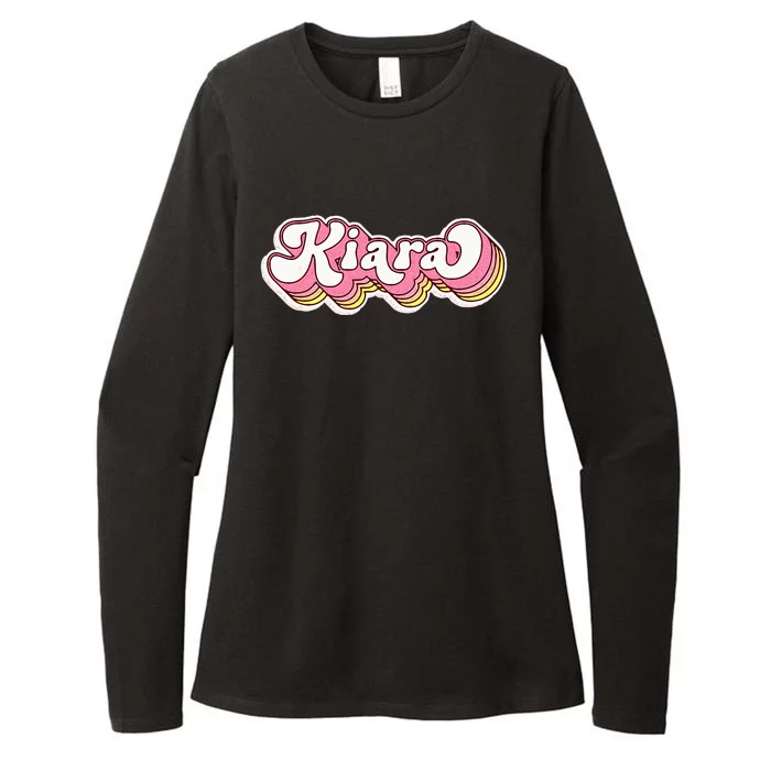 Kiara Name Personalized First Name Surname Womens CVC Long Sleeve Shirt