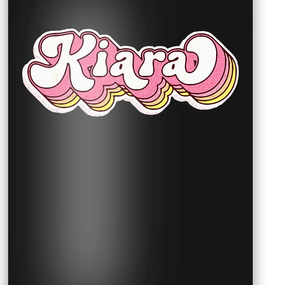 Kiara Name Personalized First Name Surname Poster