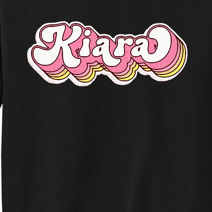 Kiara Name Personalized First Name Surname Tall Sweatshirt