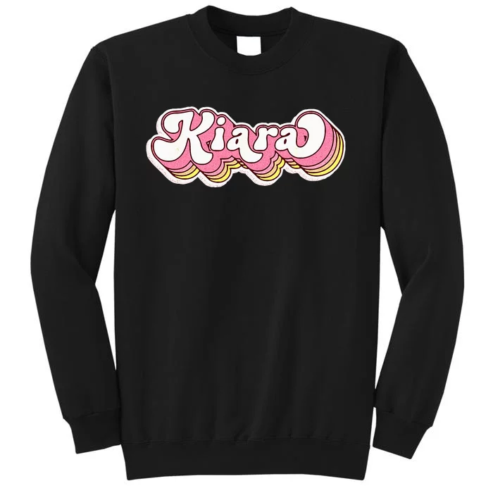 Kiara Name Personalized First Name Surname Tall Sweatshirt