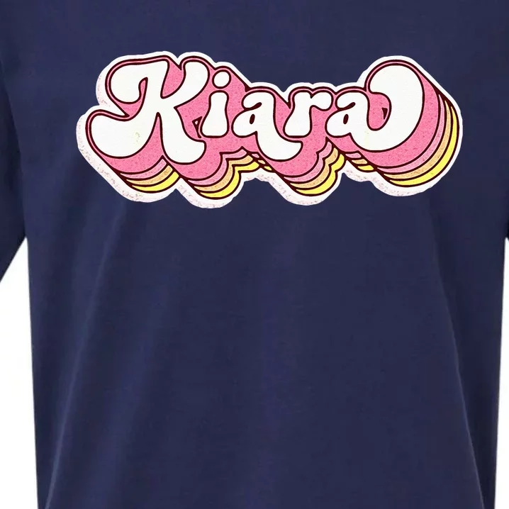 Kiara Name Personalized First Name Surname Sueded Cloud Jersey T-Shirt