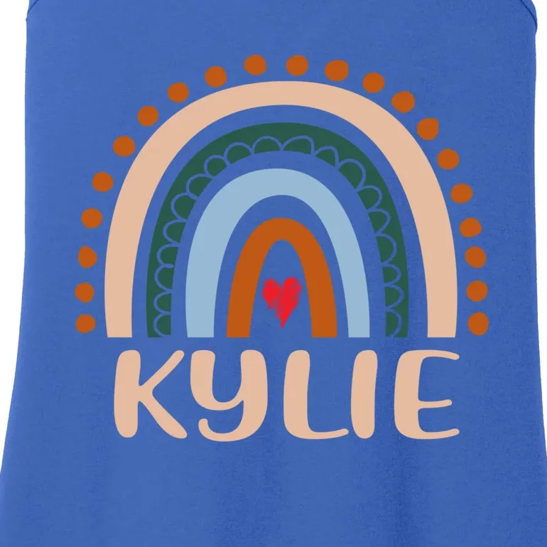 Kylie Name Personalized Funny Rainbow Kylie Gift Ladies Essential Tank