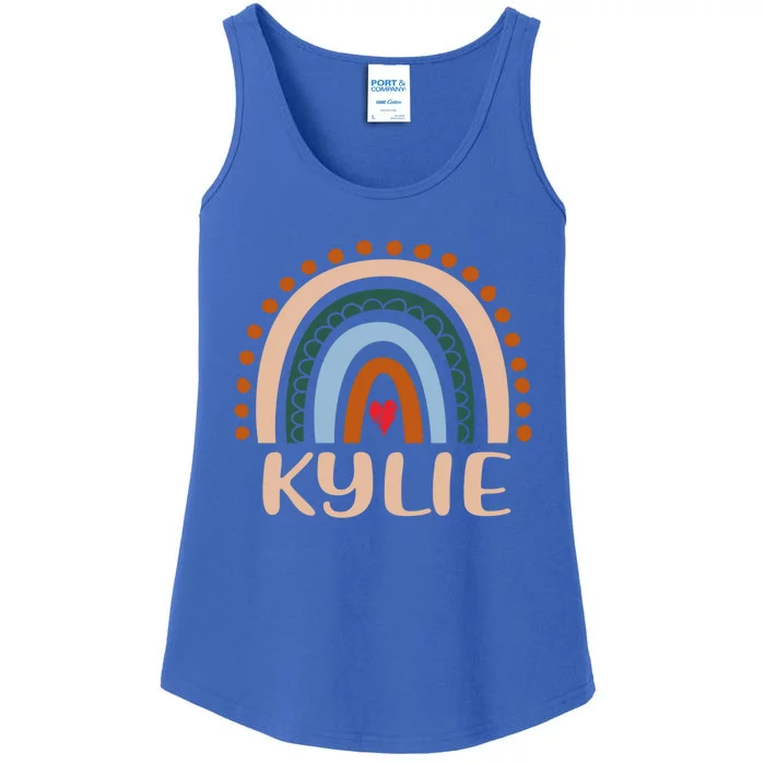 Kylie Name Personalized Funny Rainbow Kylie Gift Ladies Essential Tank