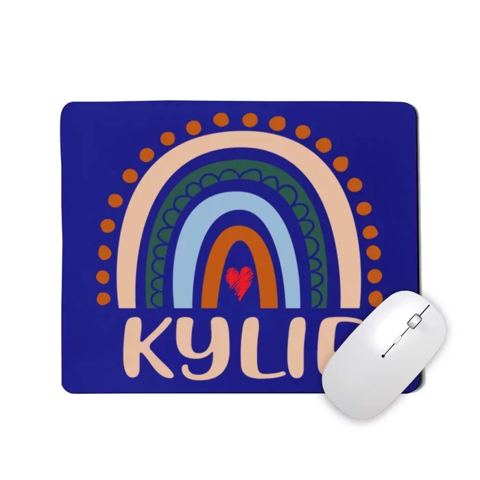 Kylie Name Personalized Funny Rainbow Kylie Gift Mousepad