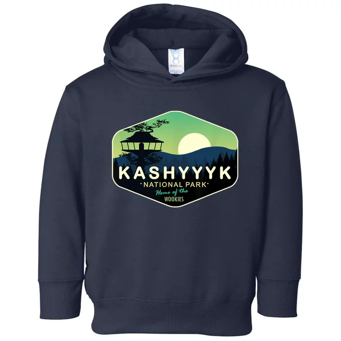 Kashyyyk National Park Home Of The Wookies Toddler Hoodie