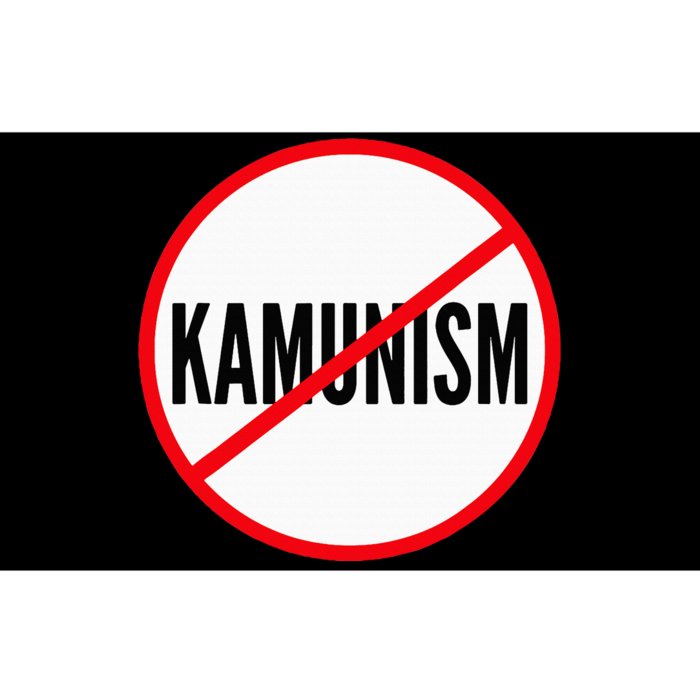 Kamunism No To Kamunism Bumper Sticker