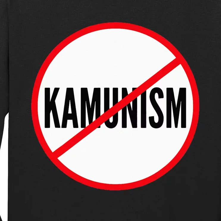 Kamunism No To Kamunism Tall Long Sleeve T-Shirt