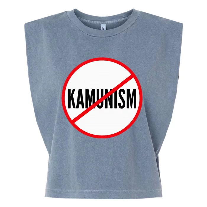 Kamunism No To Kamunism Garment-Dyed Women's Muscle Tee