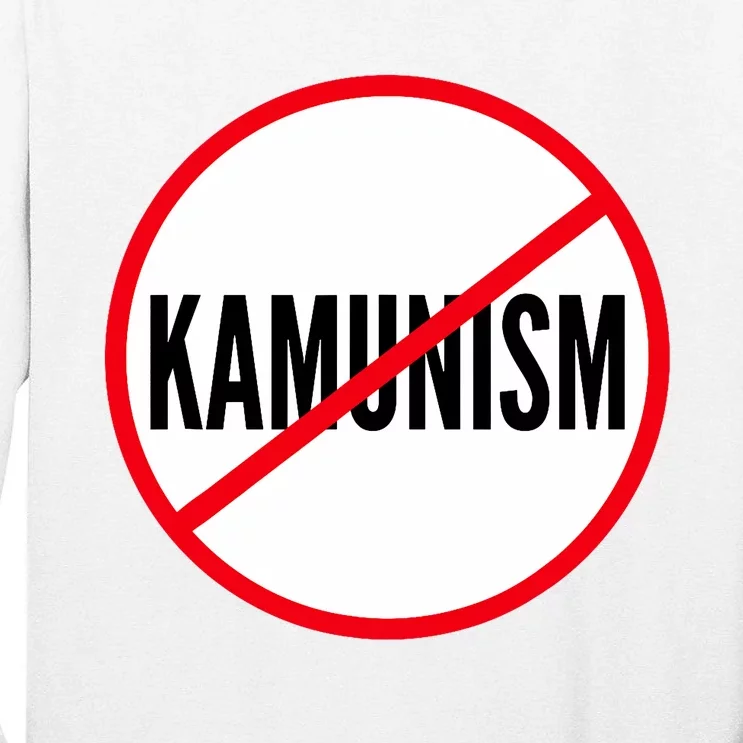 Kamunism No To Kamunism Tall Long Sleeve T-Shirt