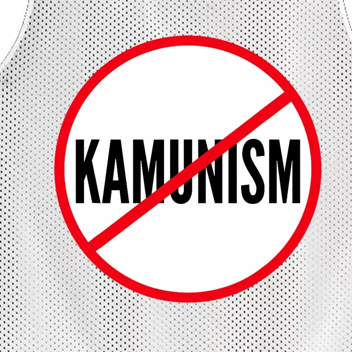 Kamunism No To Kamunism Mesh Reversible Basketball Jersey Tank