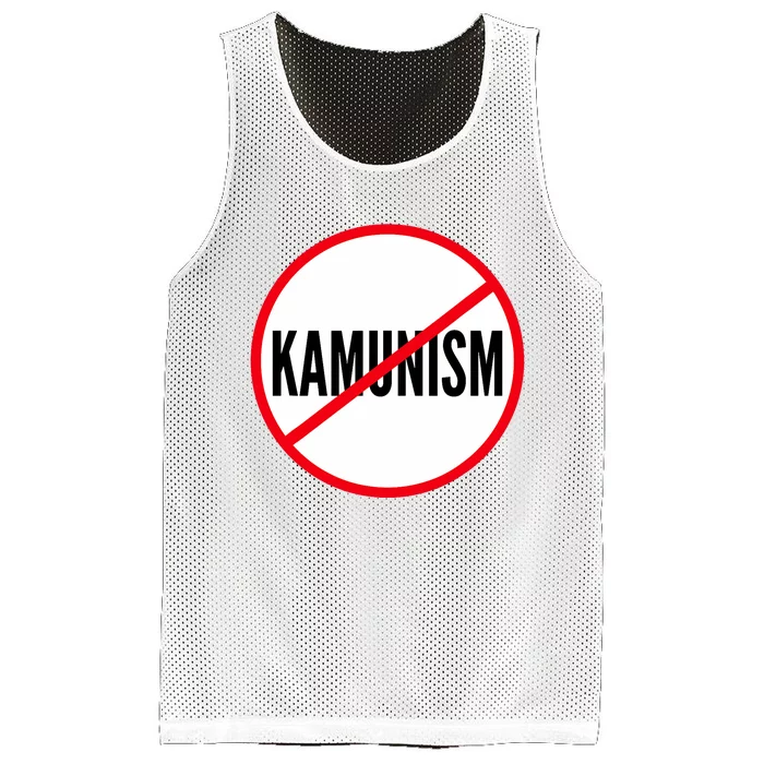 Kamunism No To Kamunism Mesh Reversible Basketball Jersey Tank