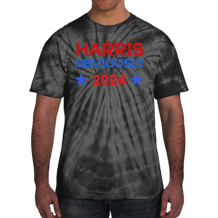 Kamala Obviously 2024 Tie-Dye T-Shirt