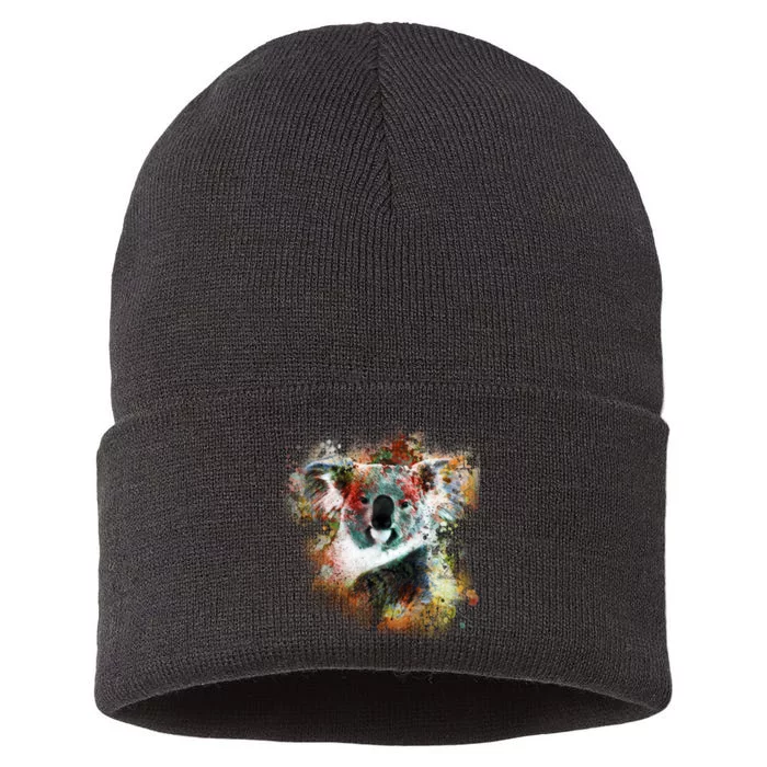 Koala Colorful Sustainable Knit Beanie