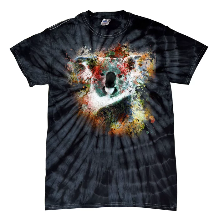 Koala Colorful Tie-Dye T-Shirt