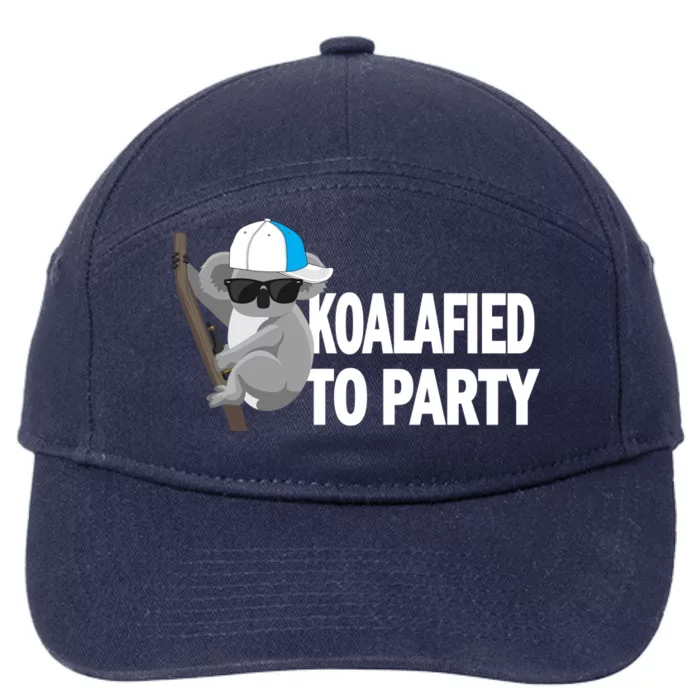 Koalafied To Party 7-Panel Snapback Hat