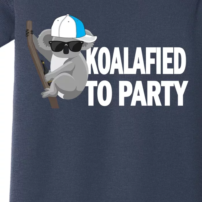 Koalafied To Party Baby Bodysuit