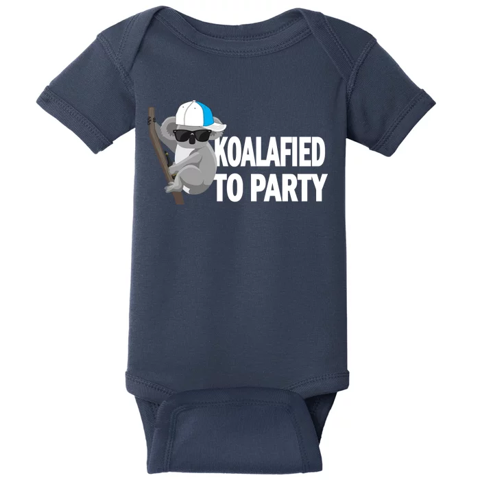 Koalafied To Party Baby Bodysuit