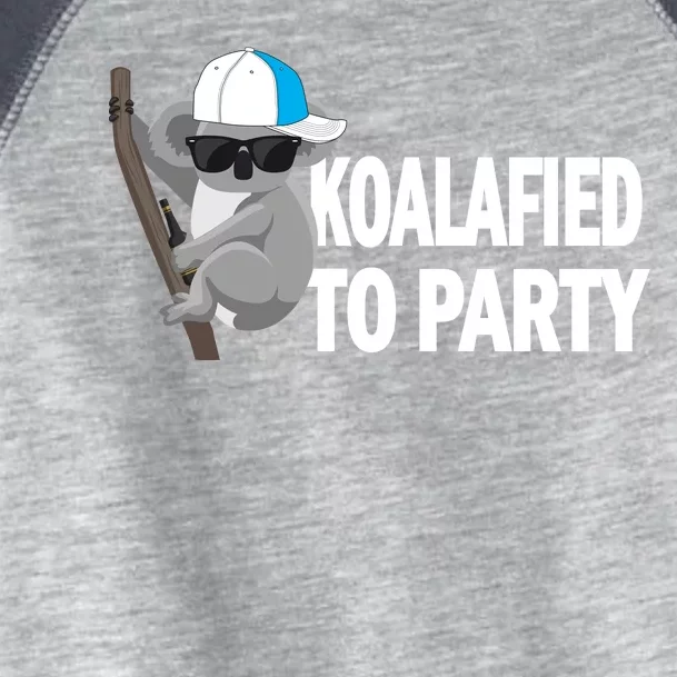 Koalafied To Party Toddler Fine Jersey T-Shirt