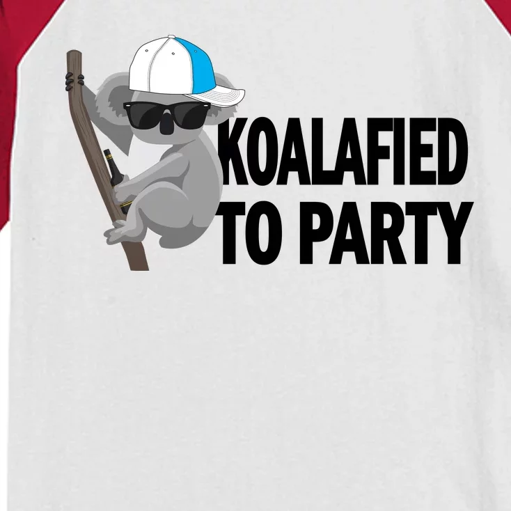 Koalafied To Party Kids Colorblock Raglan Jersey