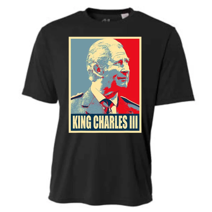 King Of Britain Charles III Cooling Performance Crew T-Shirt