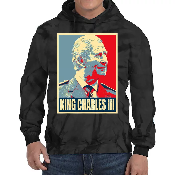 King Of Britain Charles III Tie Dye Hoodie