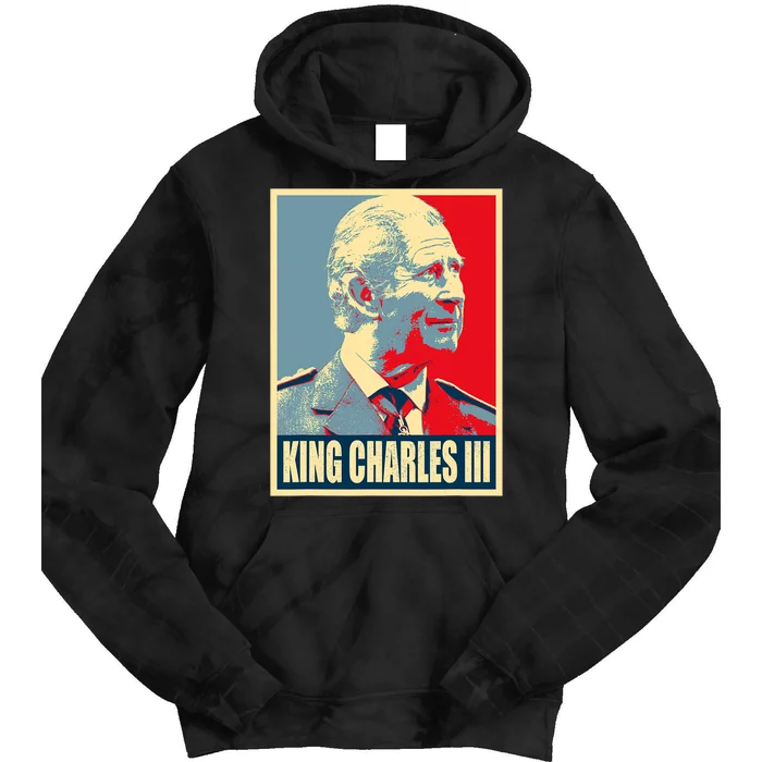 King Of Britain Charles III Tie Dye Hoodie