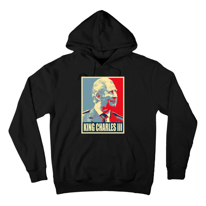 King Of Britain Charles III Tall Hoodie